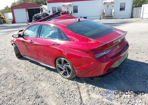 2023 Hyundai Elantra N Line z USA, uszkodzony, nr VIN KMHLR4AF8PU512407